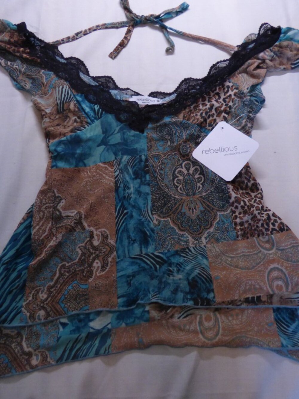 patterned blouse - Picture 4 of 4